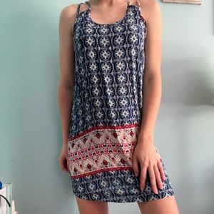 red white and blue dress